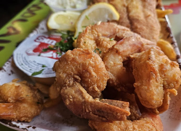 Oceana Grill signature dishes Taste of New OrleansRed Beans and RiceFried Seafood Platter